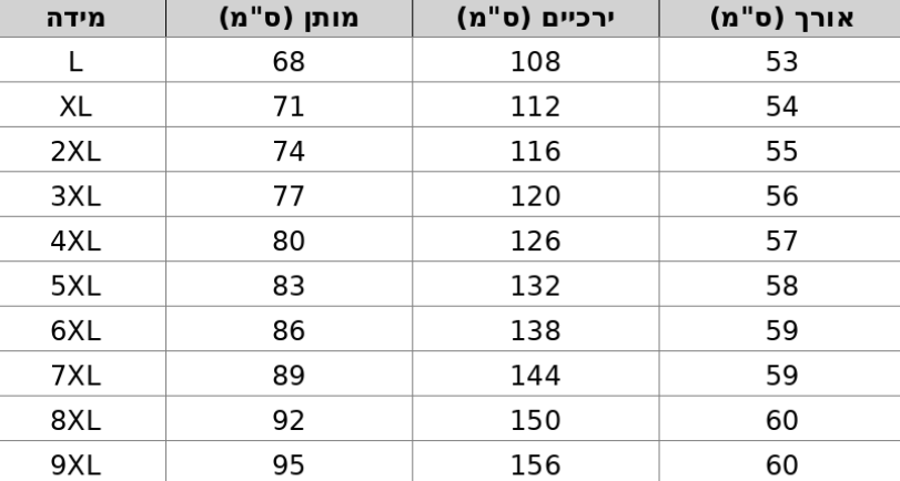 מכנס קצר חוליו