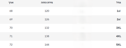 חולצה פלאס-סייז רינת
