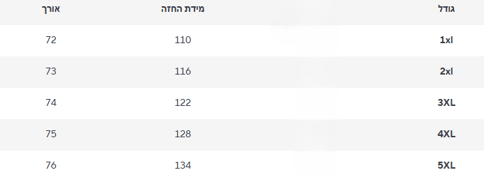 חולצה פלאס-סייז אלמה
