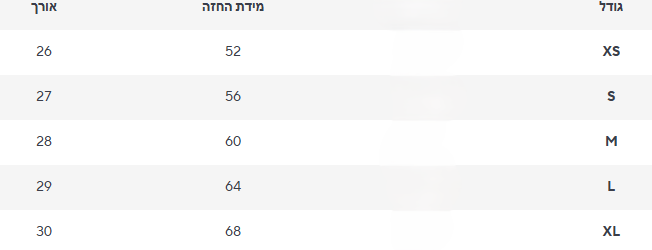 גופייה קרן