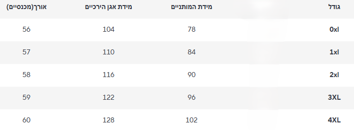גינס פלאס-סייז מאיה