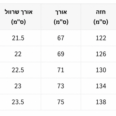 חולצת אוברסייז דני